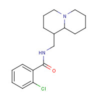 329929-96-6 N-(2,3,4,6,7,8,9,9a-octahydro-1H-quinolizin-1-ylmethyl)-2-chlorobenzamide chemical structure