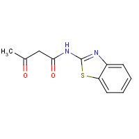 4692-94-8 N-(1,3-benzothiazol-2-yl)-3-oxobutanamide chemical structure