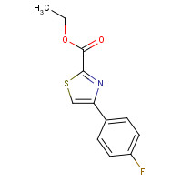 886366-37-6 ethyl 4-(4-fluorophenyl)-1,3-thiazole-2-carboxylate chemical structure