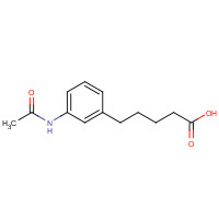 93431-20-0 5-(3-acetamidophenyl)pentanoic acid chemical structure