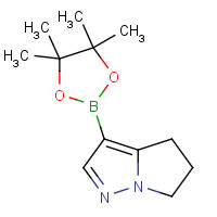 1314138-13-0 3-(4,4,5,5-tetramethyl-1,3,2-dioxaborolan-2-yl)-5,6-dihydro-4H-pyrrolo[1,2-b]pyrazole chemical structure