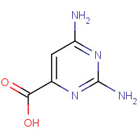 16490-14-5 2,6-diaminopyrimidine-4-carboxylic acid chemical structure