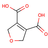 57595-25-2 2,5-dihydrofuran-3,4-dicarboxylic acid chemical structure