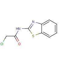 3028-02-2 N-(1,3-benzothiazol-2-yl)-2-chloroacetamide chemical structure