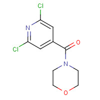 57803-44-8 (2,6-dichloropyridin-4-yl)-morpholin-4-ylmethanone chemical structure