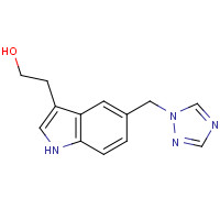 160194-39-8 2-[5-(1,2,4-triazol-1-ylmethyl)-1H-indol-3-yl]ethanol chemical structure