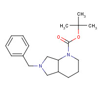 159877-35-7 tert-butyl 6-benzyl-3,4,4a,5,7,7a-hexahydro-2H-pyrrolo[3,4-b]pyridine-1-carboxylate chemical structure