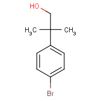 32454-37-8 2-(4-bromophenyl)-2-methylpropan-1-ol chemical structure