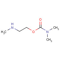 161281-98-7 2-(methylamino)ethyl N,N-dimethylcarbamate chemical structure