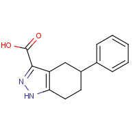 913557-80-9 5-phenyl-4,5,6,7-tetrahydro-1H-indazole-3-carboxylic acid chemical structure