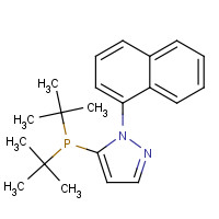 894085-97-3 ditert-butyl-(2-naphthalen-1-ylpyrazol-3-yl)phosphane chemical structure