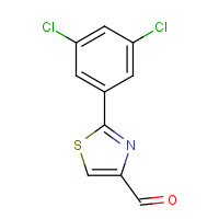 1183664-68-7 2-(3,5-dichlorophenyl)-1,3-thiazole-4-carbaldehyde chemical structure