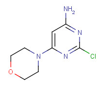 330993-04-9 2-chloro-6-morpholin-4-ylpyrimidin-4-amine chemical structure