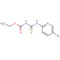 1010120-60-1 ethyl N-[(5-bromopyridin-2-yl)carbamothioyl]carbamate chemical structure