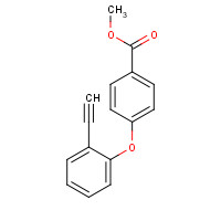 1542224-28-1 methyl 4-(2-ethynylphenoxy)benzoate chemical structure