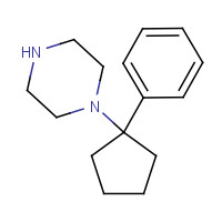 1368999-69-2 1-(1-phenylcyclopentyl)piperazine chemical structure