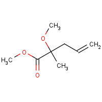 1220511-52-3 methyl 2-methoxy-2-methylpent-4-enoate chemical structure