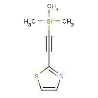 113705-15-0 trimethyl-[2-(1,3-thiazol-2-yl)ethynyl]silane chemical structure