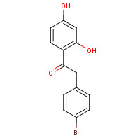 92152-60-8 2-(4-bromophenyl)-1-(2,4-dihydroxyphenyl)ethanone chemical structure
