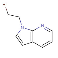 183208-58-4 1-(2-bromoethyl)pyrrolo[2,3-b]pyridine chemical structure