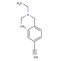 1095858-18-6 N-ethyl-N-[(4-ethynylphenyl)methyl]ethanamine chemical structure