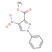 701917-02-4 methyl 4-nitro-1-phenylpyrazole-3-carboxylate chemical structure