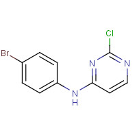 260046-09-1 N-(4-bromophenyl)-2-chloropyrimidin-4-amine chemical structure