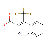 155495-82-2 4-(trifluoromethyl)quinoline-3-carboxylic acid chemical structure