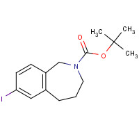 1158743-92-0 tert-butyl 7-iodo-1,3,4,5-tetrahydro-2-benzazepine-2-carboxylate chemical structure