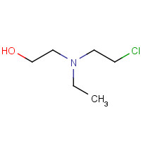 4669-20-9 2-[2-chloroethyl(ethyl)amino]ethanol chemical structure
