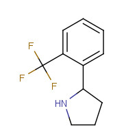 524674-04-2 2-[2-(trifluoromethyl)phenyl]pyrrolidine chemical structure