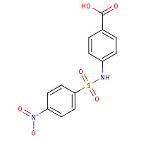 63421-71-6 4-[(4-nitrophenyl)sulfonylamino]benzoic acid chemical structure