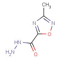 40019-29-2 3-methyl-1,2,4-oxadiazole-5-carbohydrazide chemical structure