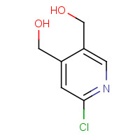 905273-89-4 [2-chloro-5-(hydroxymethyl)pyridin-4-yl]methanol chemical structure