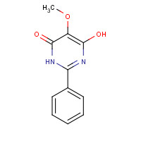 92616-77-8 4-hydroxy-5-methoxy-2-phenyl-1H-pyrimidin-6-one chemical structure