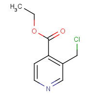 58553-54-1 ethyl 3-(chloromethyl)pyridine-4-carboxylate chemical structure