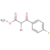 1001922-15-1 methyl 2-bromo-3-(4-fluorophenyl)-3-oxopropanoate chemical structure