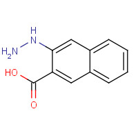 218302-11-5 3-hydrazinylnaphthalene-2-carboxylic acid chemical structure