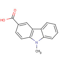 89374-79-8 9-methylcarbazole-3-carboxylic acid chemical structure