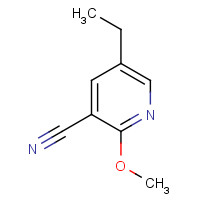 139549-01-2 5-ethyl-2-methoxypyridine-3-carbonitrile chemical structure
