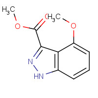 865887-07-6 methyl 4-methoxy-1H-indazole-3-carboxylate chemical structure