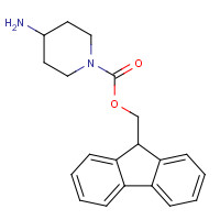 813412-36-1 9H-fluoren-9-ylmethyl 4-aminopiperidine-1-carboxylate chemical structure