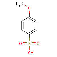 5857-42-1 4-methoxybenzenesulfonic acid chemical structure