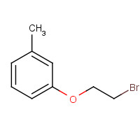 6512-13-6 1-(2-bromoethoxy)-3-methylbenzene chemical structure