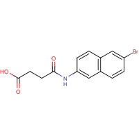 139453-98-8 4-[(6-bromonaphthalen-2-yl)amino]-4-oxobutanoic acid chemical structure
