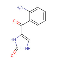 849454-36-0 4-(2-aminobenzoyl)-1,3-dihydroimidazol-2-one chemical structure