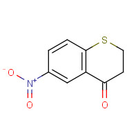 89444-03-1 6-nitro-2,3-dihydrothiochromen-4-one chemical structure
