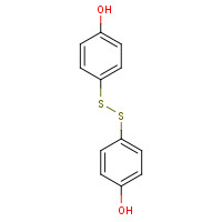 15015-57-3 4-[(4-hydroxyphenyl)disulfanyl]phenol chemical structure