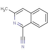 22381-52-8 3-methylisoquinoline-1-carbonitrile chemical structure