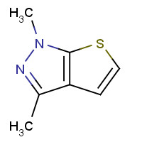 50734-86-6 1,3-dimethylthieno[2,3-c]pyrazole chemical structure